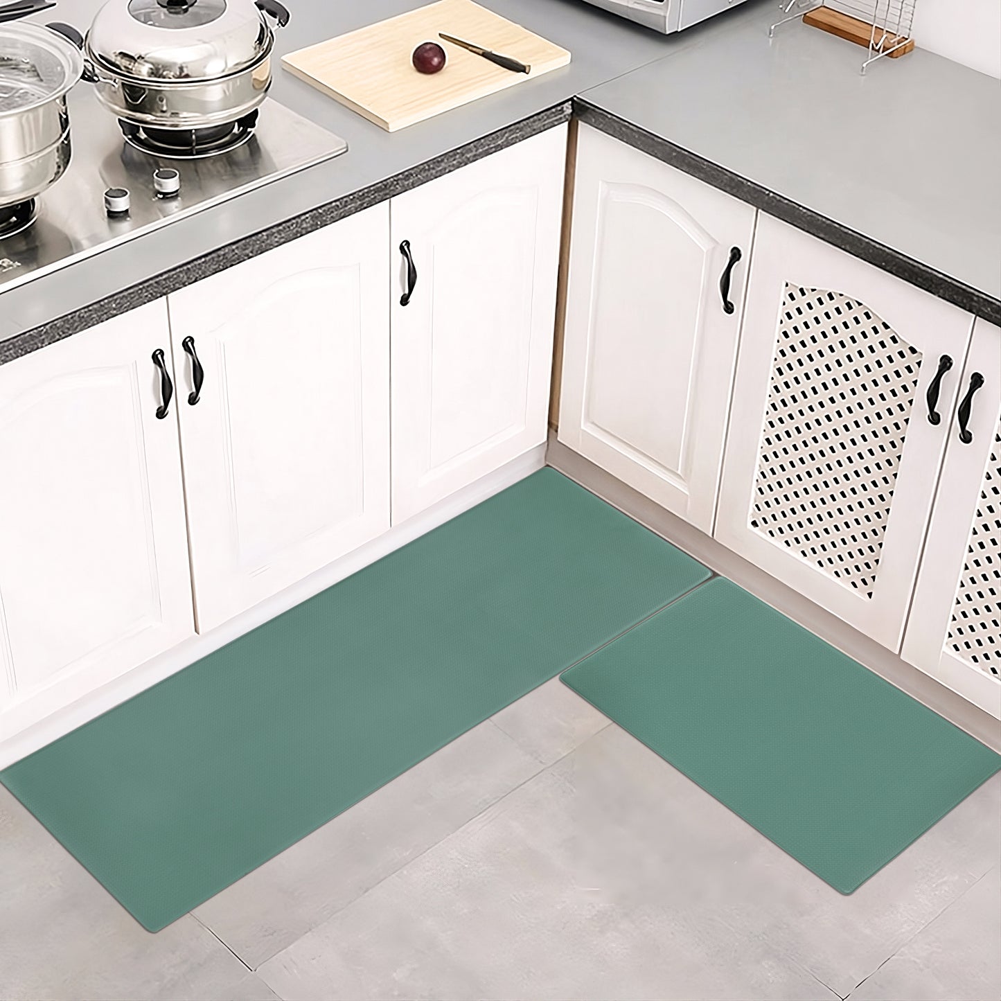 Kitchen Floor Mat Two-piece Set Of Non-slip